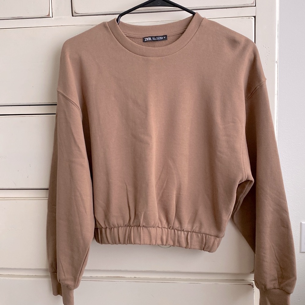 Zara Crop Sweatshirt